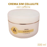 Crema Slim cellulite con caffeina professionale da 500 ml Keopalia made in Italy